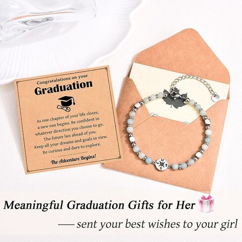 هدايا تخرج 2024 لها، سوار بوصلة للفتيات والنساء، هدايا تخرج ملهمة للمدرسة الثانوية من فئة الكلية لعام 2024 in Kuwait