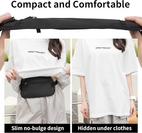 محفظة سفر بحزام نقود RFID: حزمة فاني للسفر - حقيبة سفر للنقود in Kuwait