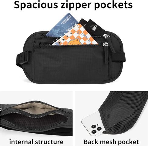 محفظة سفر بحزام نقود RFID: حزمة فاني للسفر - حقيبة سفر للنقود in Kuwait