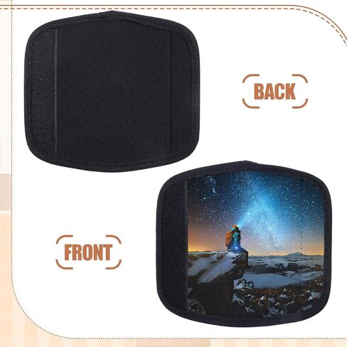 Sublimation Luggage Handle Wrap Bulk Personalized Luggage Handle Wrap for Travel Cute Luggage Tag Identifiers Marker Travel Accessories(20 Pcs) in Saudi Arabia
