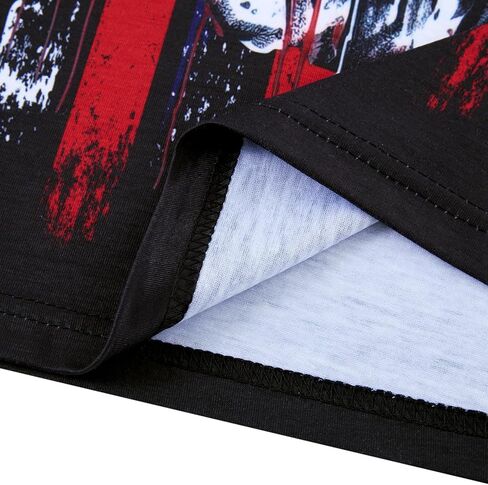 Mens USA Flag Stars and Stripes 4th of July Tank Tops Retro Muscle 1776 Sleeveless Shirt in Kuwait