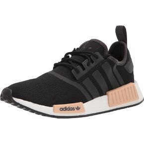 حذاء اديداس اورجينال للسيدات NMD_R1 أسود/ذهبي معدني/هالو أمبر 5.5 in Kuwait