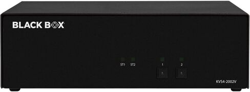 Black Box Network Services KVS4-2002V Secure Kvm Switch - 2-port Dual-monitor Displayport Taa If Outside Tape Is No in Saudi Arabia