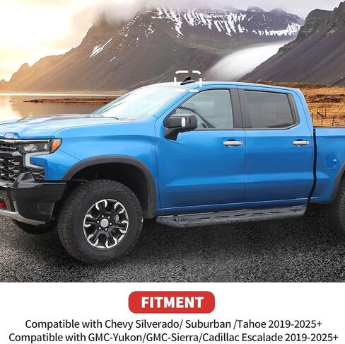 تغطية قاعدة هوائي زعانف القرش الملائمة لعام 2019-2025 تشيفي سيلفرادو/سوبربان/تاهو/GMC-Yukon/GMC-Sierra/Cadillac Escalade (أسود) in Saudi Arabia