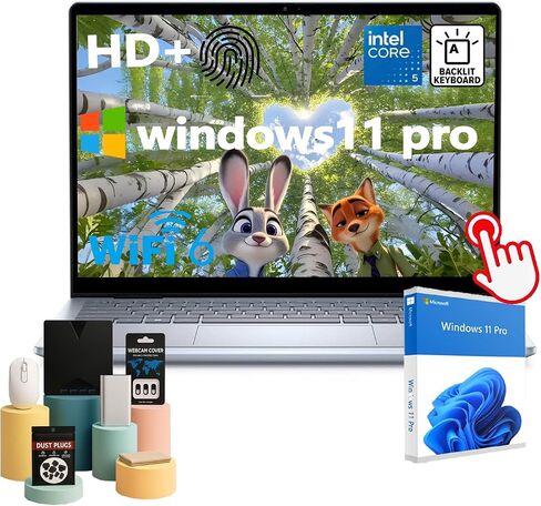 Dell Inspiron 14 2-in-1 Business Student Laptop • External DVD Drive • 14" FHD+ Touchscreen • Intel 10-Core 5 120U • Intel Graphics • Fingerprint • Backlit KB • Wi-Fi 6E • Win 11 • 32GB RAM • 1TB SSD in Saudi Arabia
