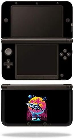 Mayyskins الجلد متوافق مع Nintendo 3DS XL - Sharp Shark | غلاف الالتفاف الواقي ، الدائم ، والفريد من نوعه | من السهل تطبيق الأنماط وإزالتها وتغييرها | صنع في الولايات المتحدة in Kuwait
