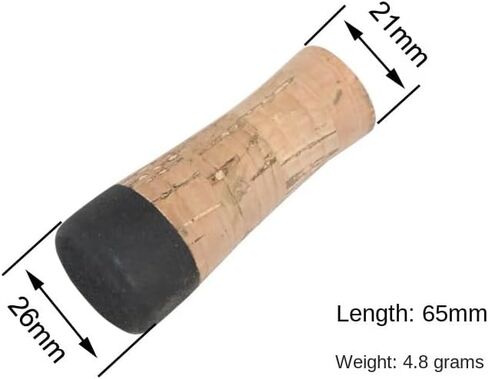 Pack of 1 Composite Cork Grip Fishing Rod Handle Butt Section DIY for Pole Building Replacement or Repair Component Tackle in Saudi Arabia