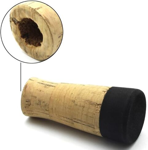 Pack of 1 Composite Cork Grip Fishing Rod Handle Butt Section DIY for Pole Building Replacement or Repair Component Tackle in Saudi Arabia