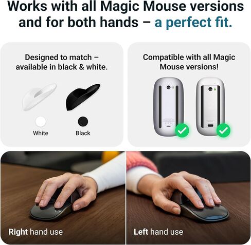 حالة الماوس السحرية لتحسين وضع اليد | أفضل قبضة الماوس السحرية لمزيد من التحكم | الدعم المريح | imac ملحق | يعمل مع أي نسخة in Kuwait