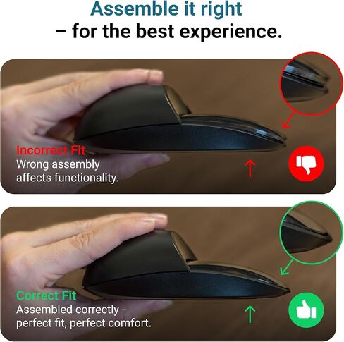 حالة الماوس السحرية لتحسين وضع اليد | أفضل قبضة الماوس السحرية لمزيد من التحكم | الدعم المريح | imac ملحق | يعمل مع أي نسخة in Kuwait