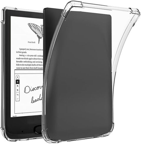 علبة الماس لـ Clear Pocketbook Basic Lux 4 ، حالة ناعمة ناعمة مع Slim Fit مع مصد TPU غير القابل للانزلاق لمدة 6 بوصات Pocketbook Basic Lux 4 in Saudi Arabia