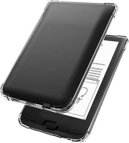 علبة الماس لـ Clear Pocketbook Basic Lux 4 ، حالة ناعمة ناعمة مع Slim Fit مع مصد TPU غير القابل للانزلاق لمدة 6 بوصات Pocketbook Basic Lux 4 in Saudi Arabia