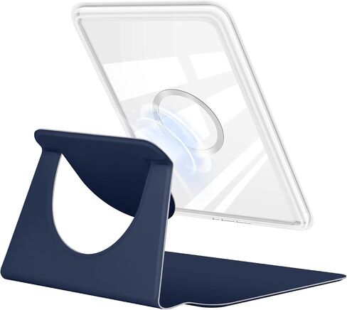 360 درجة دوارة حقيقية لـ 6 "Kindle (الجيل الحادي عشر -2024) ، تصميم حامل مغناطيسي قابل للتصميم القابل للانفصال عن قابلة للتعديل مع نوم/استيقاظ تلقائي ، أزرق داكن in Saudi Arabia