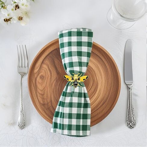 Flower Napkin Rings Set of 12, Hollow Out Design Napkin Holder Floral Rhinestone Serviette Buckles for Wedding Party Banquet Thanksgiving Halloween Dinner Table Decor and Daily Use（Gold） in Saudi Arabia