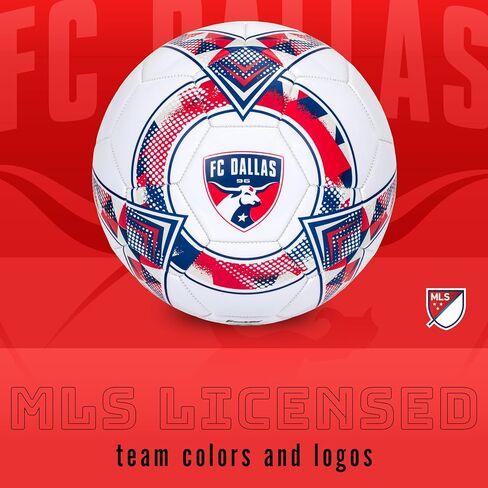 كرة القدم Franklin Sports MLS New York City FC - كرة القدم بالحجم الرسمي 5 - غطاء ناعم مقاوم للتآكل - الحجم والوزن الرسمي لكرة القدم - تتضمن مضخة هواء in Saudi Arabia