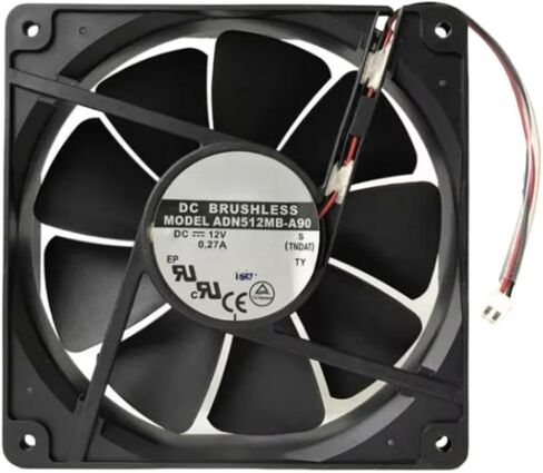 ADN512MB-A90 Fan 13.5CM for 12V 0.27A 13525 135X135X25MM 2-Wire Cooling Fan in Saudi Arabia