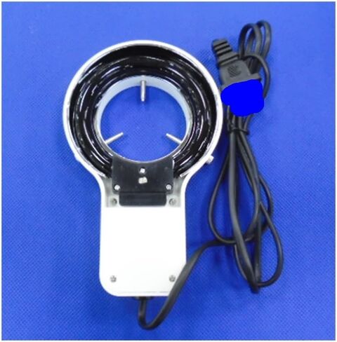 Microscope Kit 8W Purple Color U_V Light Microscope Fluorescent Ring Bulb Lamp Light Source for Biological Stereo Microscope 110V or 220V Microscope Lens Adapters(220V) in Saudi Arabia