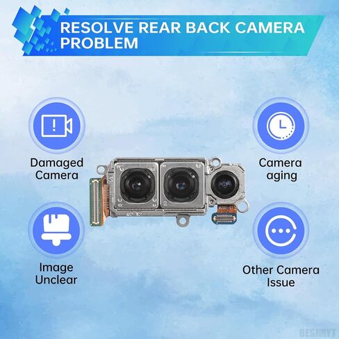 بالنسبة إلى Samsung Galaxy S21 5G S21 Plus 5G Main Camera Propem Camera Module Module REPLICE لـ GALAXY S21 5G S21PLUS 5G SM-G991U SM-G991U1 SM-G996U SM-G996U1 in Saudi Arabia