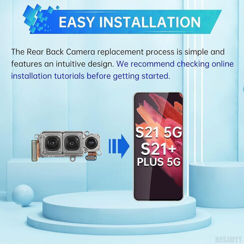 بالنسبة إلى Samsung Galaxy S21 5G S21 Plus 5G Main Camera Propem Camera Module Module REPLICE لـ GALAXY S21 5G S21PLUS 5G SM-G991U SM-G991U1 SM-G996U SM-G996U1 in Saudi Arabia