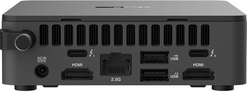 ASUS NUC 13 PRO NUC13ANKI7 MINI SLIM Desktop Computer-Intel Core I7-1360P 12-CORE حتى 5.0 جيجا هرتز ، ذاكرة الوصول العشوائي 32GB ، 1TB PCIE SSD ، Intel Iris XE Graphics ، WiFi 6E + Bluetooth 5.3 ، Windows 11 Pro Pro in Saudi Arabia