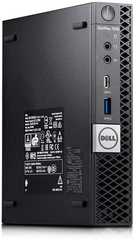 Dell Optiplex 7050 Micro Computer ، Intel Quad Core I5-6500T حتى 3.1Ghz ، 16G DDR4 ، 256G SSD ، Windows 11wind Pro 64 Bit-Multi يدعم اللغة الإنجليزية/الإسبانية/الفرنسية (متجددة) in Kuwait