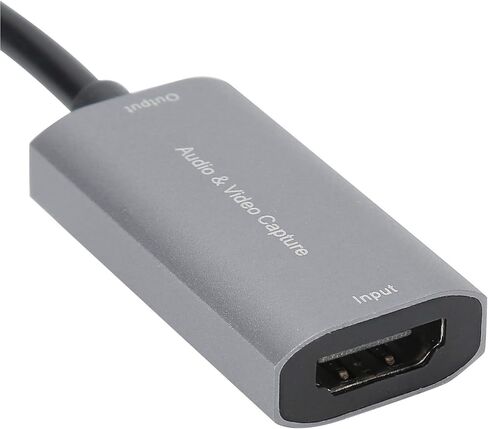 USB C Video Capture Card Device High Resolution 4K 1080P HD Live Streaming and Game Recording for Computers No External Power Compact Portable Compatible with VLC OBS Amcap Software in Kuwait