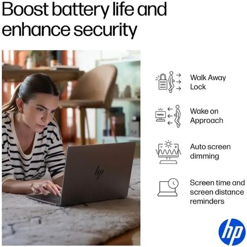 HP Omnibook X Flip 16 2-in-1 Laptop: 16 "FHD+ Touchcreen ، Intel Core Ultra 7 ، 16GB RAM ، 2TB SSD ، W/PEN & LIFETIME OFFICE-COPILOT+ AI ، Windows 11 Pro in Kuwait