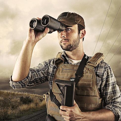 Barska Blackhawk 42mm Binoculars – Waterproof Fogproof, BAK-4 Prism, Multi-Coated Optics, Rugged Rubber Armor, for Hunting, Bird Watching & Outdoor Use in Saudi Arabia