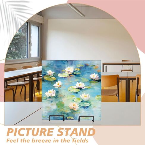 Kenning 24 Pieces Adjustable Easel Stand 5.5" x 7.1" Wire Display Stand Plate Holder Foldable Picture Frame Stand, Wire Display Stand for Photo Plate Book Cookbook Tabletop Art, Black in Kuwait