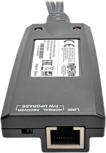 Eaton Tripp Lite B055-001-USB-VA NetDirector KVM USB Server Interface Unit, Virtual Media & Audio, RJ45/USB/VGA, 164 ft CAT5, 5.1x4.9x1.7in, Cloud Care Pre-Configured Bundle Eligible (1 Pack) in Saudi Arabia