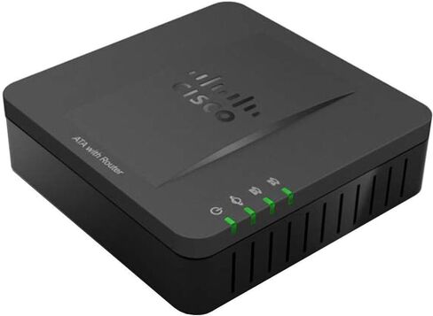 Cisco SPA122 الأعمال الصغيرة ATA مع جهاز التوجيه (متجدد) in Saudi Arabia