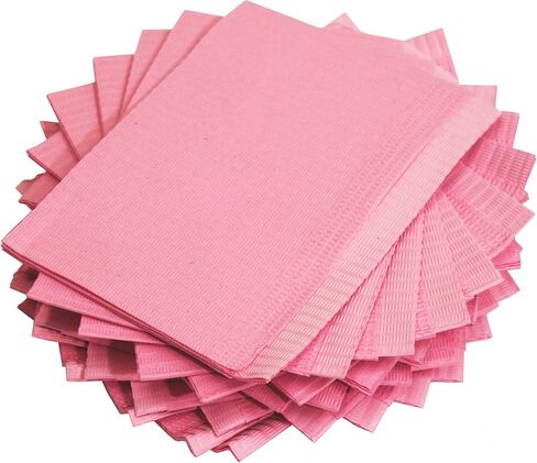 Adenna - BIB745V Dental Bibs/Lap Cloths, Violet (Box of 500) in Kuwait