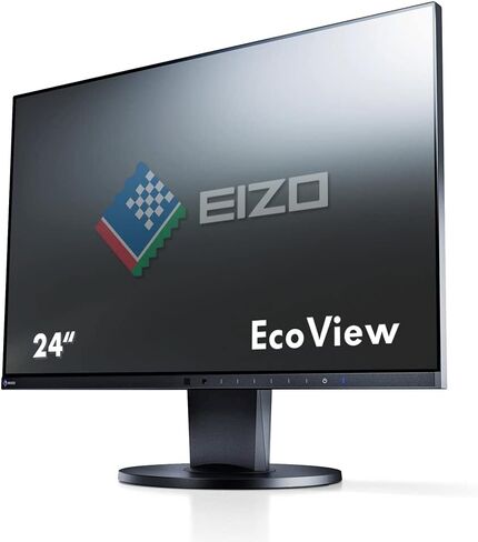 EIZO FlexScan EV2450FX-BK 23.8-Inch Screen LED-Lit Monitor, Black (Renewed) in Saudi Arabia