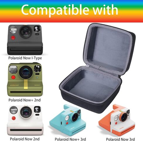 co2CREA Hard Case for Polaroid Now+ 3rd/Now 3rd Instant Film Camera in Kuwait