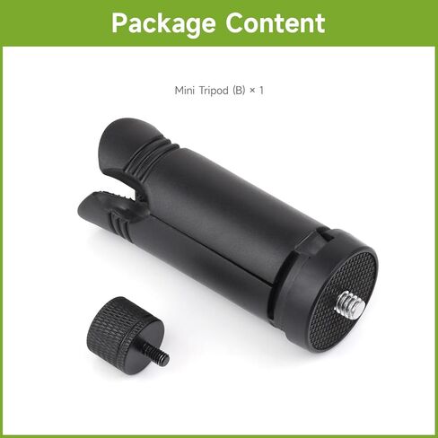 Tripod Mini Mini المحمولة ، متوافق مع كاميرا DJI Pocket 3 ، اللون الأسود ، ثلاثي القوائم الخفيفة في الهواء الطلق في الهواء الطلق in Kuwait