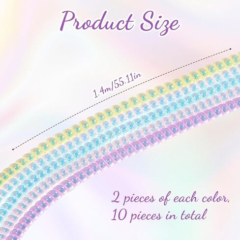 10 Pcs Extended Spiral Cable Protector, 55.1 Inch Multicolor Charger Protector Headphone Cable Saver from Pets No Chew The Cables Data Cables Protective Sleeve for USB Data Wire (Bright Color) in Kuwait