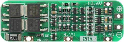 5PCS 3S BMS 20A Li-ion Lithium Battery 18650 BMS Charger PCB BMS Protection Board for Drill Motor 12.6V Lipo Cell Module in Saudi Arabia