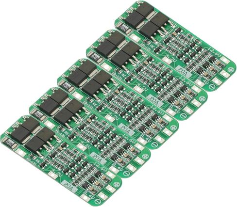 5PCS 3S BMS 20A Li-ion Lithium Battery 18650 BMS Charger PCB BMS Protection Board for Drill Motor 12.6V Lipo Cell Module in Saudi Arabia