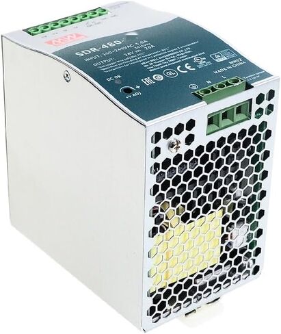 Mean Well SDR 480W 48V 10A Switching Power Supply AC-DC Single DIN Rail SDR-480-48 in Kuwait