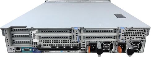 DELL PowerEdge R720 2U RackMount 64-bit Server 2×Six-Core E5-2630v2 Xeon 2.6GHz CPUs + 128GB PC3-12800 ECC RAM + 16×500GB SATA 2.5" SFF HDD, PERC RAID, 4×1GbE NIC, 2×Pwr Spply, iDRAC7, NO OS (Renewed) in Saudi Arabia