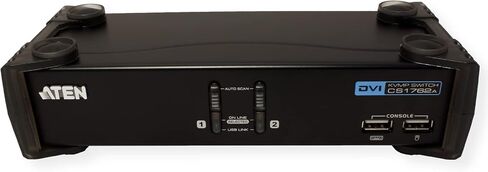 ATEN 4-Port USB 2.0 DVI KVMP Switch (CS1764A) in Saudi Arabia