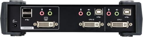 ATEN 4-Port USB 2.0 DVI KVMP Switch (CS1764A) in Saudi Arabia