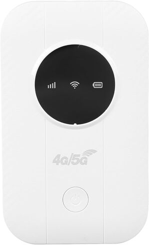 Gowenic Portable 4G LTE WiFi Hotspot مع فتحة بطاقة SIM ، وإنترنت عالي السرعة تصل إلى 300 ميجابت في الثانية ، للسفر المكتب المنزلي ، متوافق مع أجهزة الكمبيوتر المحمولة للهواتف الذكية الهواتف الذكية in Saudi Arabia