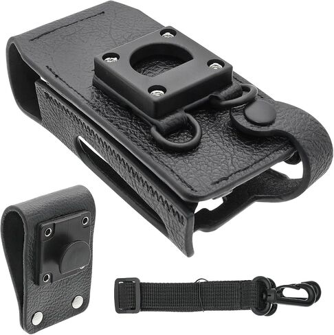 حالة جلدية بحالة الراديو ذات الاتجاهين مع حلقات D ثابتة 3 بوصة لـ Motorola MTP3000 ، MTP3100 ، MTP3250 ، MTP3500 ، MTP3550 ، MTP850 ، XPR3300 ، XPR3500 PN: Motorola PMLN585 ، PMLN5885A in Saudi Arabia