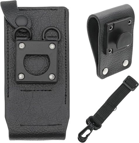 حالة جلدية بحالة الراديو ذات الاتجاهين مع حلقات D ثابتة 3 بوصة لـ Motorola MTP3000 ، MTP3100 ، MTP3250 ، MTP3500 ، MTP3550 ، MTP850 ، XPR3300 ، XPR3500 PN: Motorola PMLN585 ، PMLN5885A in Saudi Arabia