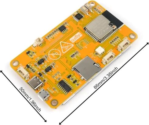 ESP32-2432S028R 2.8 Inch TFT LCD Display Module with Resistive Touch Screen, 240x320 Resolution ILI9341 Driver, WiFi Bluetooth ESP32 Dual Core Development Board Compatible with Arduino IDE in Saudi Arabia