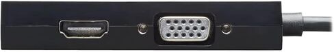 TRIPP LITE P136-06N-HDV4K6 DisplayPort 1.2 إلى HDMI 4K30Hz/DVI VGA 1080P محول 6in كبل HDCP 2.2 PLUCT & PLAY PC MAC MOUNTIR in Kuwait