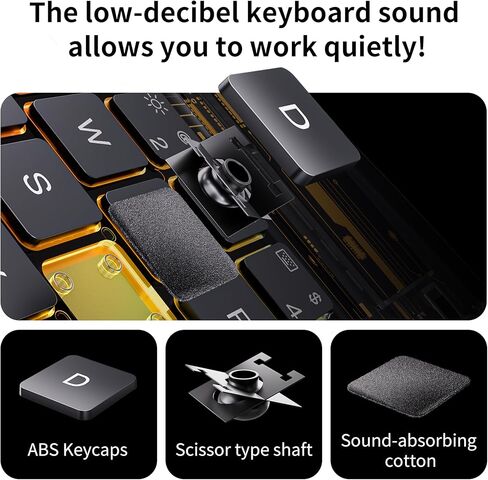 حالة لوحة المفاتيح لـ 12.9 بوصة iPad Pro 6/5/4/3rd Gen & 13 بوصة IPAD AIR (2025 M3 ، 2024 M2) لوحة مفاتيح لاسلكية مع لوحة تتبع 7 ملونة ، غطاء واقي شفاف مع حامل قلم رصاص (أسود) in Kuwait