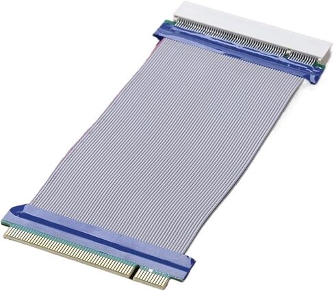 0.19m Copper Ribbon Cable PCI Sound Network Graphic Card Extender Converter Flat Ribbon Cable Supports PCI Devices in Saudi Arabia
