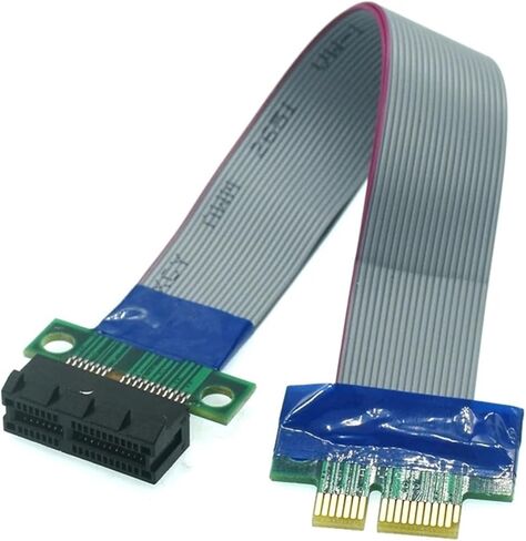Arrive Flex Relocate Cable PCI-E 1X to 1x Slot Riser Card Extender Extension Ribbon for Bitcoin Miner in Saudi Arabia